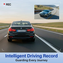 Dash Cam Front and Rear, 1080P Dash Camera for Cars, Bluetooth Car Camera, Built-in Wi-Fi, Night Vision, GPS, Parking Mode