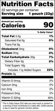 Great Value Fruit Smiles Snacks, Tangy Flavor, 22 Count