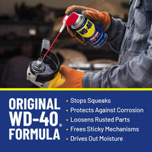 Classic WD-40 Formula, Multi-Purpose Lubricant Spray Smart Straw, 8 oz, Machine & Tool Lubricant