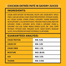 Vibrant Life Chicken Pate in Savory Juices Wet Cat Food, Grain-Free, 2.64 oz Split Tray - USA MEGA SHOP