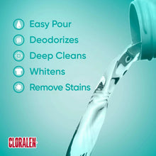 Cloralen No-Splash Liquid Scented Bleach, All Purpose Cleaner - Floral Scent, 121 fl oz