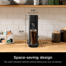 Ninja Single-Serve Pods & Grounds Hot and Iced Coffee Brewer with Rapid Cold Brew, PB045