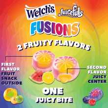 Welch's Fusions, Original Fruits, Soft Fruit Snacks, Gluten-Free, .8 oz, 20 Count