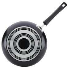 Farberware Easy Clean 3 Pcs Nonstick Frying Pans / Skillets, Dishwasher Safe, 8 Inch, 9.75 Inch, 12 Inch, Black