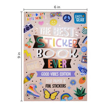 Pen+Gear Best Sticker Book Ever - Good Vibes Edition, Multicolored