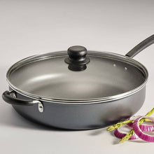 Tramontina PrimaWare 5-Quart Nonstick Covered Jumbo Cooker, Steel Gray