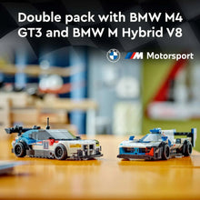 LEGO Speed Champions BMW M4 GT3 &amp; BMW M Hybrid V8 Building Toys - Race Car Toys for Kids, Boys &amp; Girls, Ages 9+ - Gift for Christmas - W/ 2 Minifigures - 7692