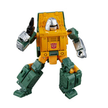 Transformers Toys Autobot Brawn Retro G1-Inspired 5"" Action Figure, Stocking Stuffers for Kids 8 and Up