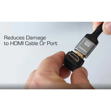 onn HDMI 90-Degree Adapter, Black