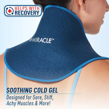 Miracle Back Relief Gel-Infused Compression Wrap, 360-Degree Neck, Shoulder & Back Support