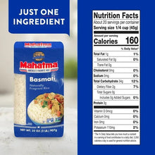 Mahatma Basmati White Rice, Fragrant Extra Long Grain, Gluten Free, 2 lb Bags