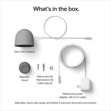 Google Nest Cam Outdoor Security Camera 2nd Gen with 2K Video and Gemini Compatibility