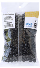 Hello Hobby Pony Bead Mix, Black, 500 Pieces, Plastic Craft Beads for Jewelry Making and DIY Projects