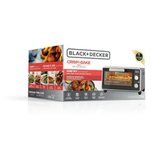 Black+Decker Crisp ‘N Bake PRO Stainless Steel 4-Slice Air Fryer Toaster Oven