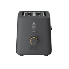 Thyme & Table 2-Slice Toaster, Extra-Wide Slots with Slide-Out Removable Crumb Tray, Slate Grey