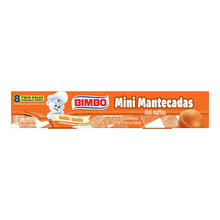 Bimbo Mini Mantecadas Vanilla Muffins, 8 twin packs, Mini Muffins, 17.6 oz Multipack