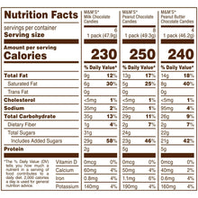 M&M's Variety Pack Full Size Milk Chocolate Candy Bars - 18 Ct