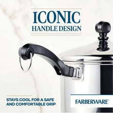 Farberware Classic Series 2 Quart Stainless Steel Sauce Pan with Lid, Induction Compatible, Metal Utensil and Dishwasher Safe, Stainless Steel
