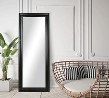 Better Homes & Gardens 27x70 Black Rectangle Large Full-Length Floor Mirror for Bedroom or Entryway