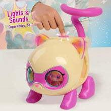 Disney Junior SuperKitties Lights and Sounds SuperKitty Copter, 3 Pieces, Poseable Figures