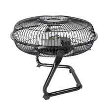 Mainstays 9 Inch High Velocity Metal 3-Speed Fan with 360-Degree Tilt and Wall Mount