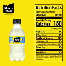 Minute Maid Lemonade Bottles, 12 fl oz, 6 Pack