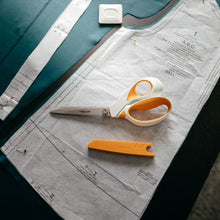 Fiskars 8" Razoredge Softgrip Fabric Scissors, Orange Shears