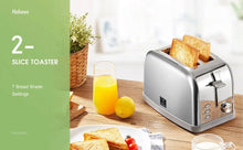 Toaster, Retro Bagel Toaster Toaster with 7 Bread Shade Settings, 2 Extra Wide Slots, Defrost/Bagel/Cancel Function, Removable Crumb Tray, Stainless Steel Toaster by Yabano, Silver