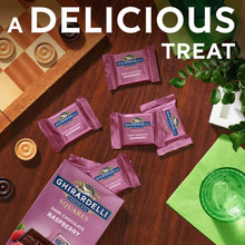 GHIRARDELLI Dark Chocolate Candy SQUARES with Raspberry Filling, 5.32 oz Bag