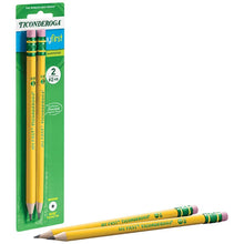 Ticonderoga My First Pencils, Presharpened, #2 HB .4mm Lead, Yellow, 2 Count