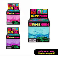NeeDoh Nice Cube, Satisfying Square Shaped Sensory Toy, Colors May Vary, Children Ages 3+