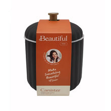 Beautiful Bathroom Canister, Gray