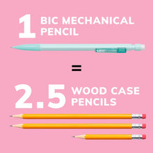 BIC Xtra Smooth Pastel Mechanical Pencils, No. 2, Back to School, 0.7 mm, 24-Count