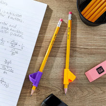Pen+Gear Silicone Pencil Grip, Multicolor, 6 Count