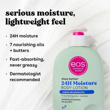 eos Shea Better Body Lotion- Creme de Pistachio, Soothes Dry Skin, 16 fl oz
