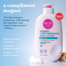 eos Shea Better Body Lotion- Fresh & Cozy, 24H Moisture for Dry Skin, 16 fl oz