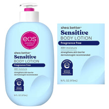 eos Shea Better Sensitive Skin Body Lotion for Dry Skin- Fragrance-Free, 16 fl oz