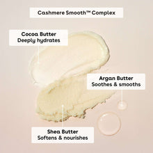 eos Vanilla Cashmere Whipped Body Butter, Rich Moisture, Deep Hydration for Dry Skin, 10 oz