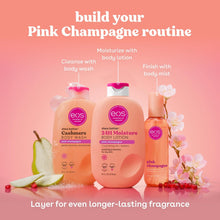 eos Shea Better Body Lotion for Dry Skin, Pink Champagne, 16 fl oz (PACK OF 3 )