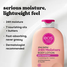 eos Shea Better Body Lotion for Dry Skin, Pink Champagne, 16 fl oz (PACK OF 3 )