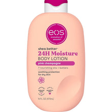 eos Shea Better Body Lotion for Dry Skin, Pink Champagne, 16 fl oz (PACK OF 3 )