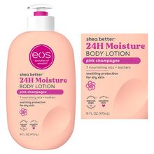eos Shea Better Body Lotion for Dry Skin, Pink Champagne, 16 fl oz (PACK OF 3 )