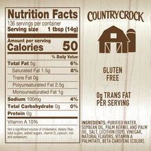Country Crock Original Buttery Spread Tub, 67.5 oz