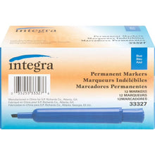 Integra, ITA33327, Permanent Chisel Markers, 12 / Dozen
