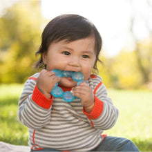 Infantino Soothing Soft Circular Water Teether, Unisex, Blue