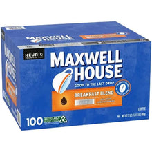 Maxwell House Breakfast Blend Light Roast K Cup Coffee Pods (100 Pk.)