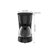 Mainstays 5-Cup Drip Coffee Maker Black, New