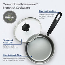Tramontina Primaware 3-Quart Nonstick Covered Sauce Pan Asphalt