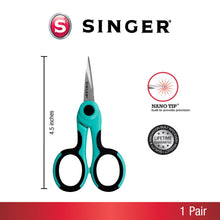 SINGER ProSeries 4.5-Inch Precision Scissors with NANO Tip and Comfort Grip
