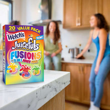 Welch's Fusions, Original Fruits, Soft Fruit Snacks, Gluten-Free, .8 oz, 20 Count